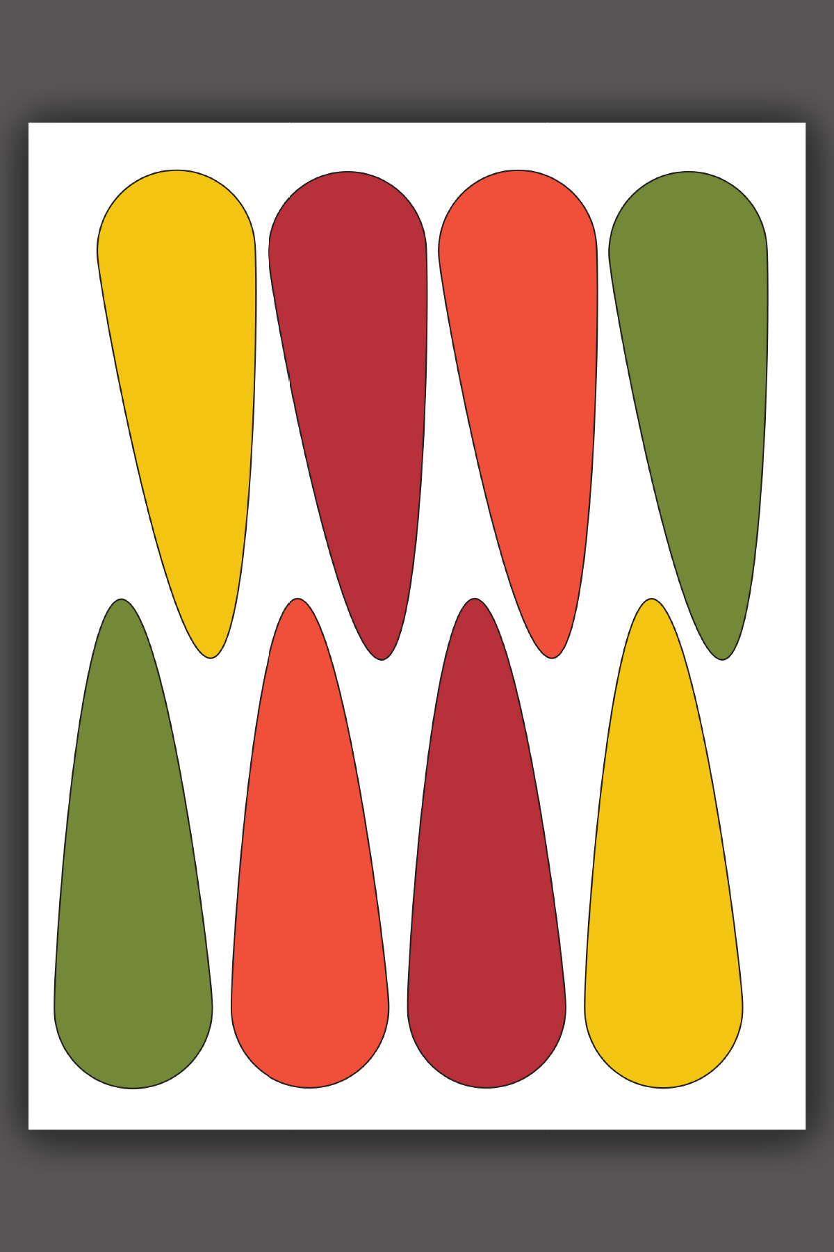 Thanksgiving Thankful Turkey Printable inside Thankful Turkey Feathers Printable