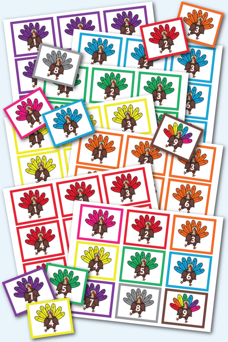 Turkey Hunt Game Printable Turkey Hunt Game Printable