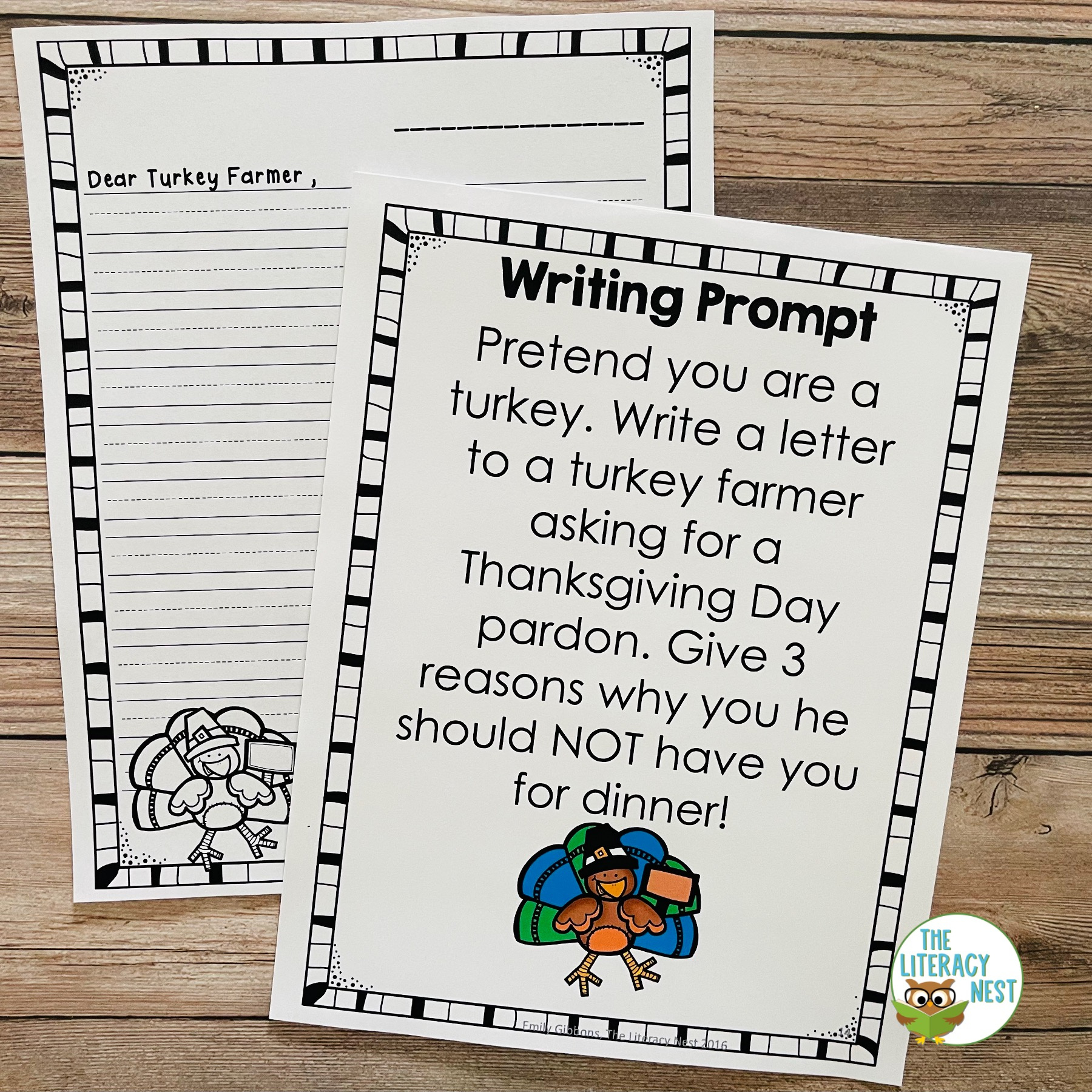 Thanksgiving Writing Activities &amp;amp; Non-Fiction Reading For November regarding Printable Turkey Target	Informational