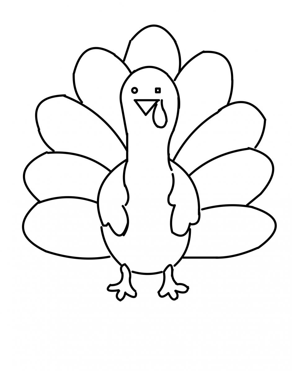 Turkey Activities: Front And Side View Tactile Graphics – Perkins with Turkey Turkey What Do You See Printable