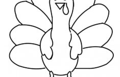Turkey Activities: Front And Side View Tactile Graphics – Perkins within Turkey For Coloring Printable