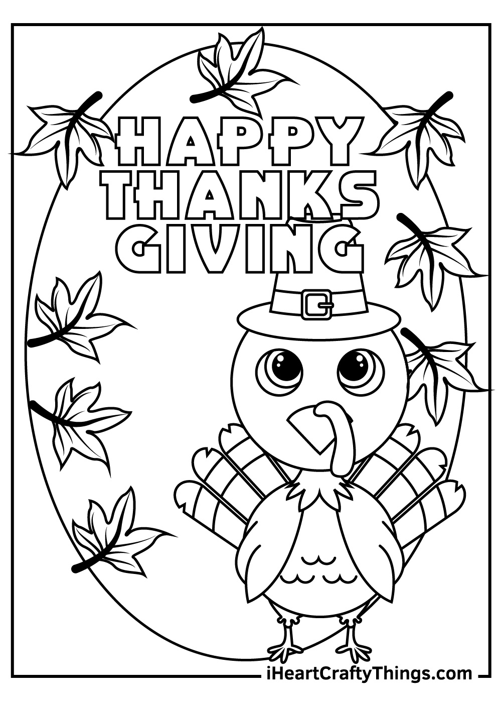 Turkey Coloring Pages: 40+ Printable Pdfs For Free Download within Cute Turkey Printables