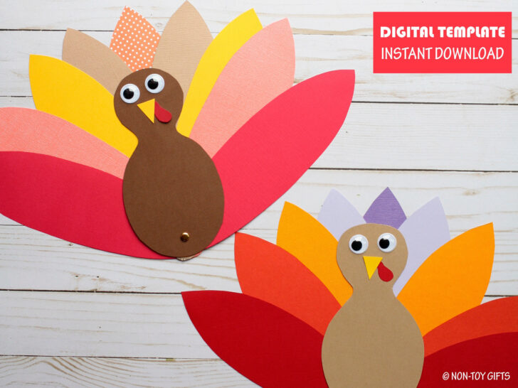 Printable Turkey Stencil	Informational, Transactional