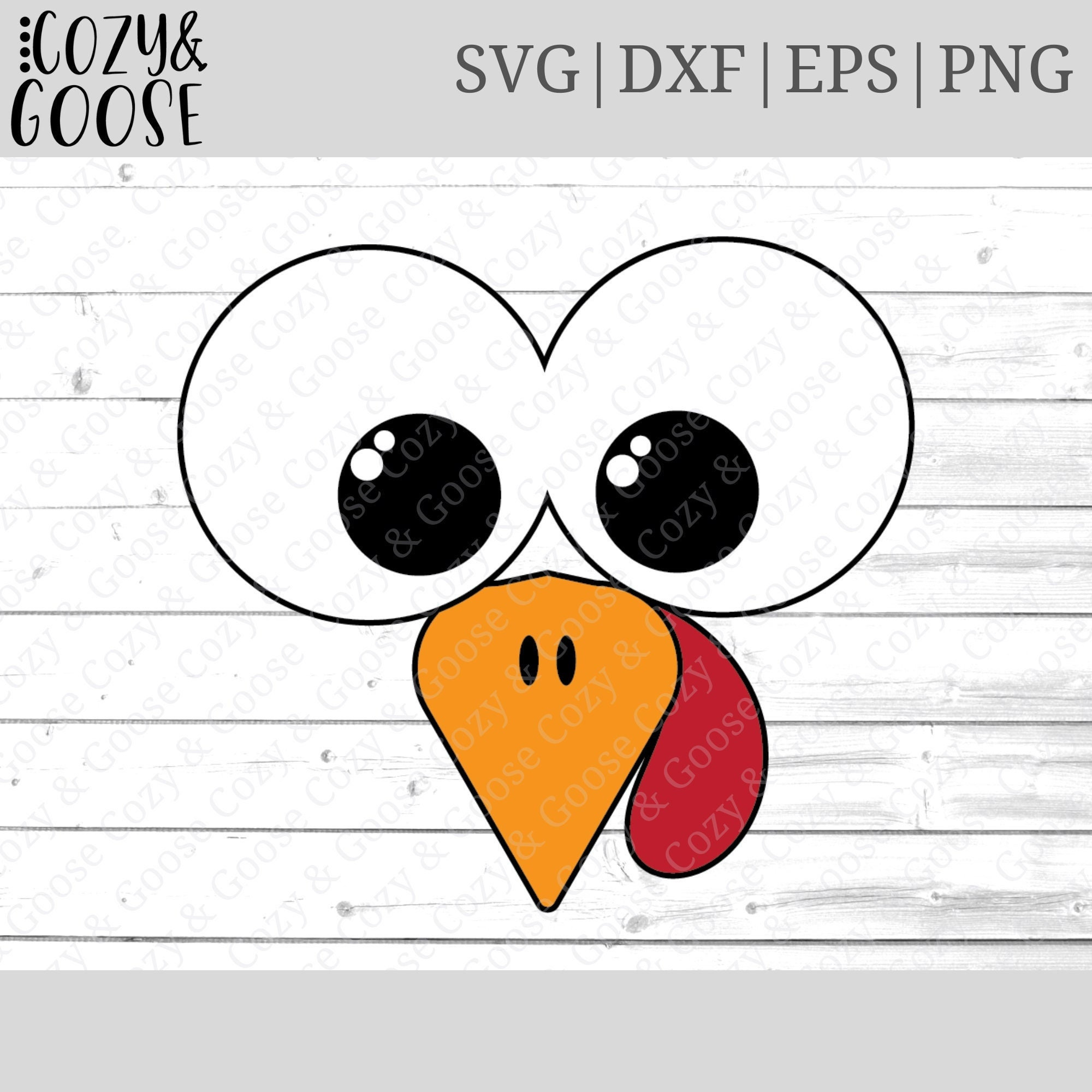 Turkey Face Svg - Turkey Eyes Png - Funny Thanksgiving Shirt Svg within Printable Turkey Eyes