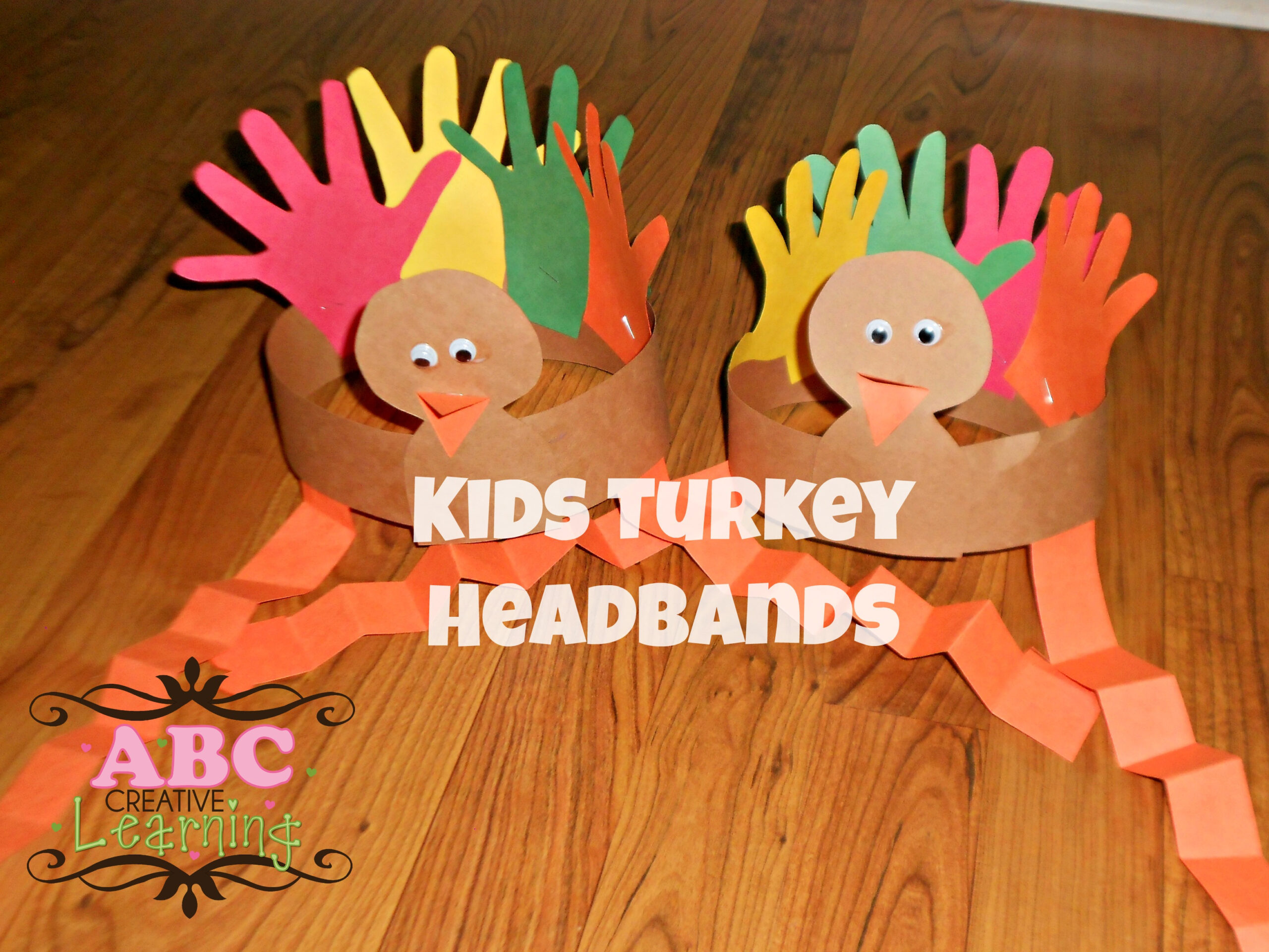 Turkey Headband Craft For Kids - Simply Today Life in Printable Turkey Headband Craft