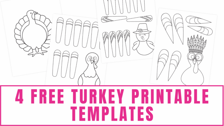 Printable Turkey Headband Printable Turkey Headband