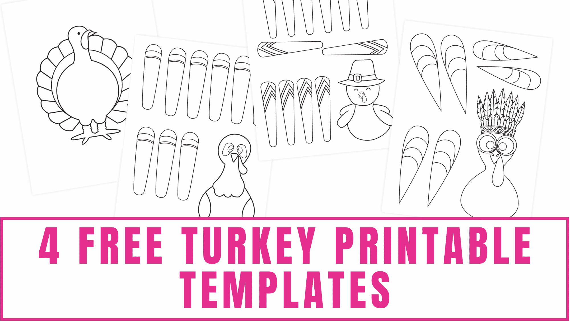 Turkey Headband Craft Template with Turkey Headband Craft Printable Free