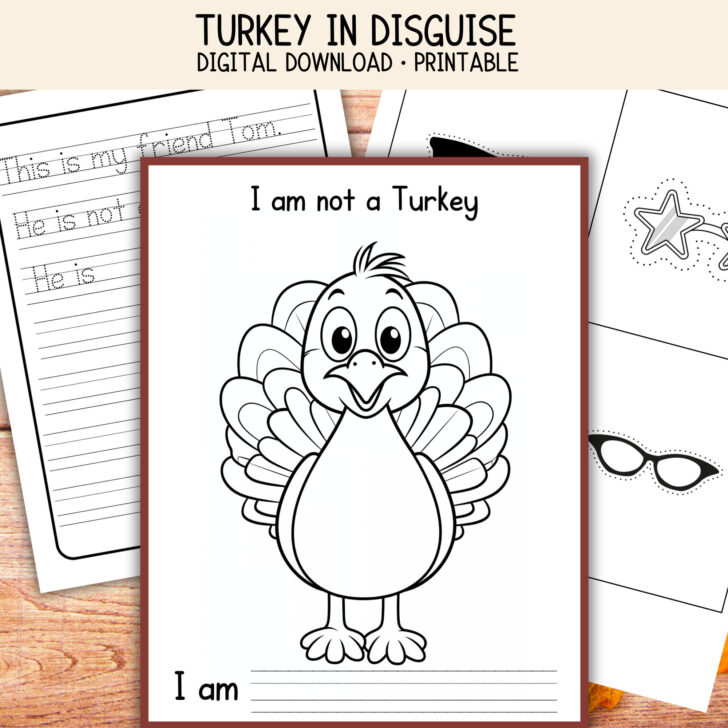 I Am Not a Turkey Printable