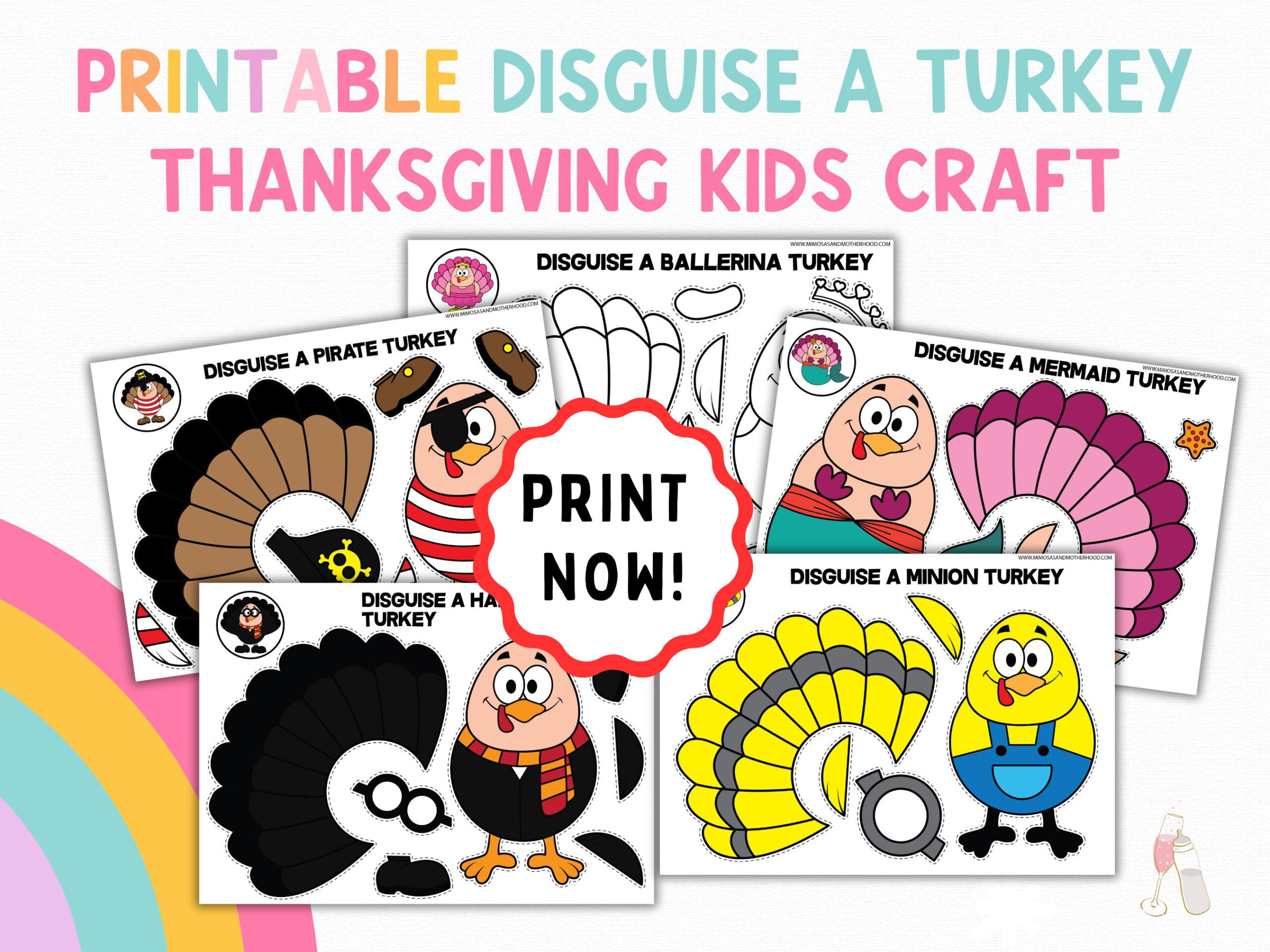 Turkey Minion - Etsy Uk throughout Printable Minion Turkey
