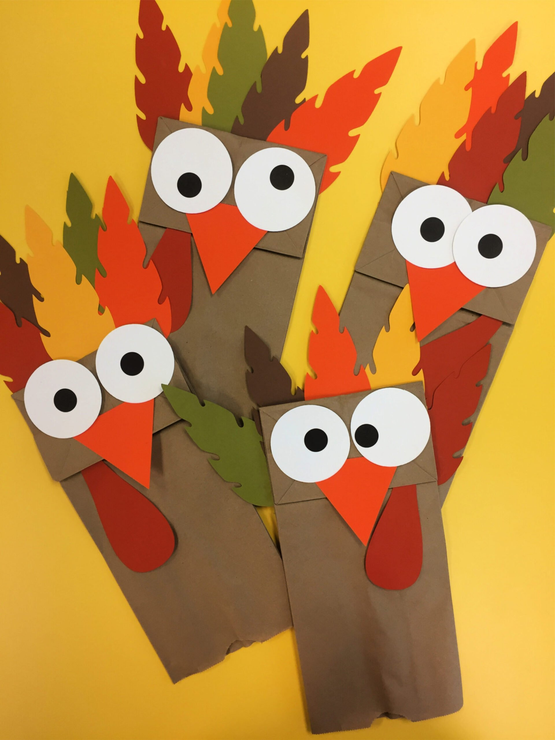 Turkey Paper Bag Puppets - Sew Woodsy regarding Free Printable Paper Bag Turkey Craft Template