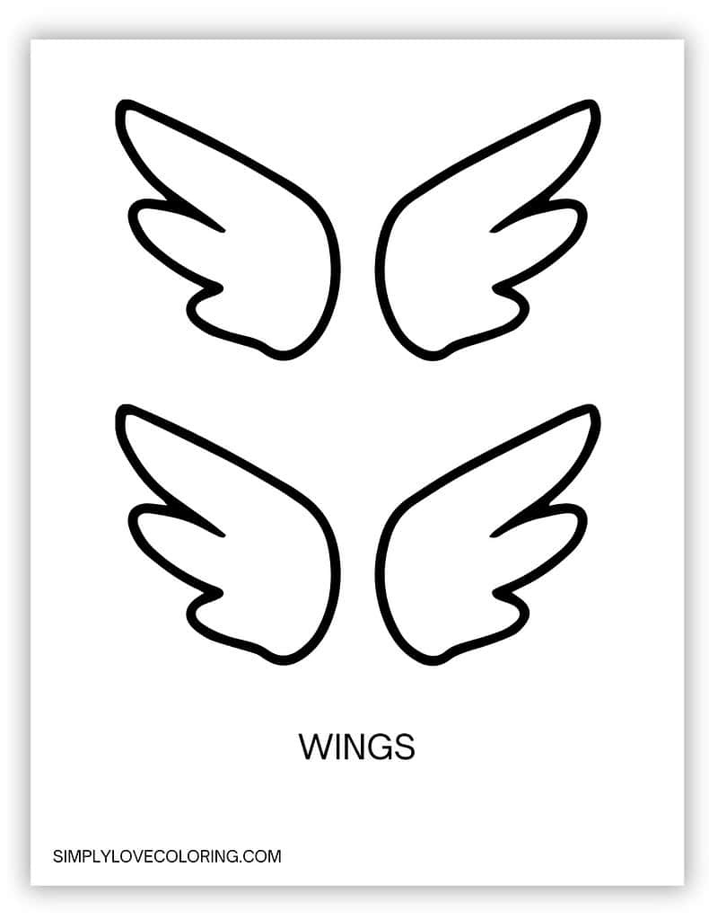 Turkey Templates (Free Pdf Printables) – Simply Love Coloring regarding Turkey Wings Printable