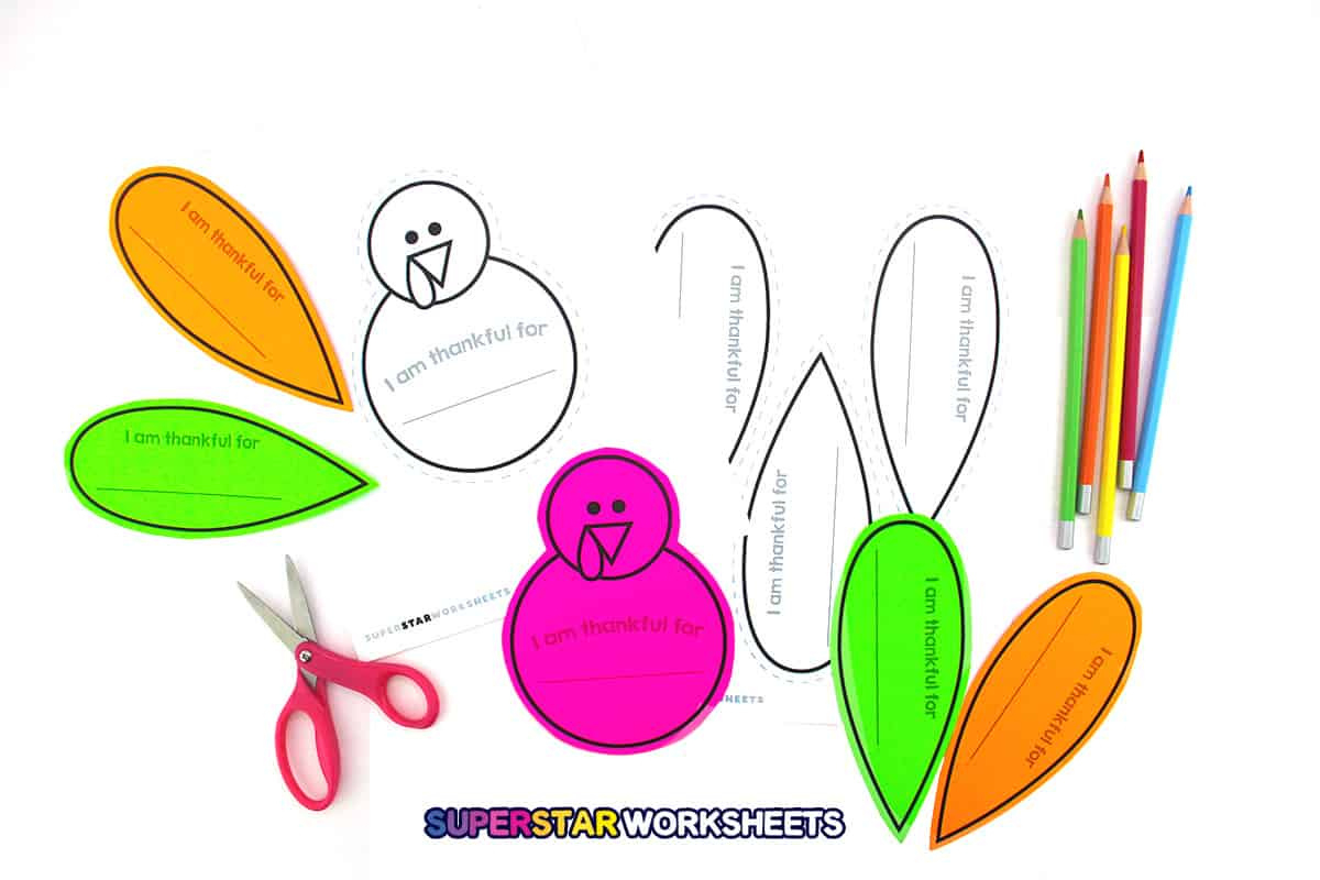 Turkey Templates (Free Printables) - Superstar Worksheets pertaining to Printable Turkey Eyes