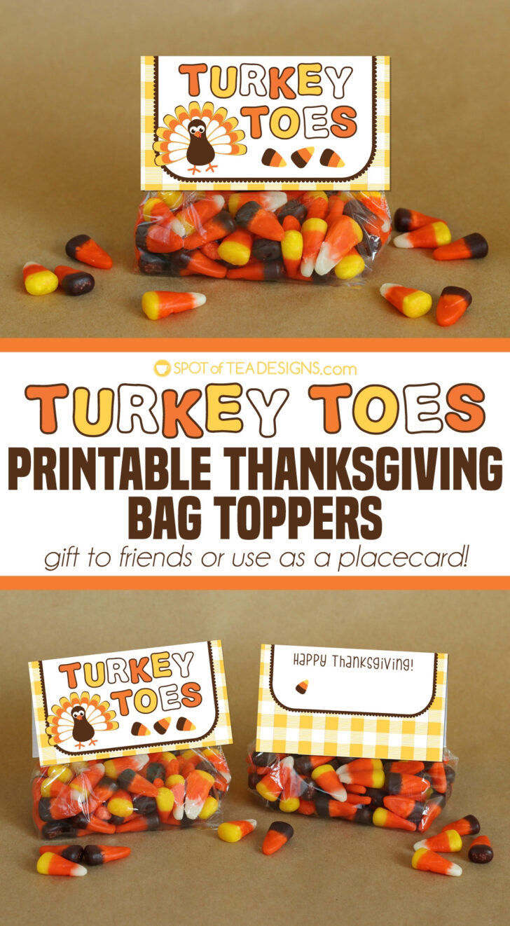 Turkey Toes Free Printable