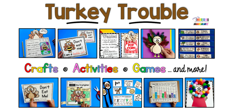 Turkey Trouble Activities Printable