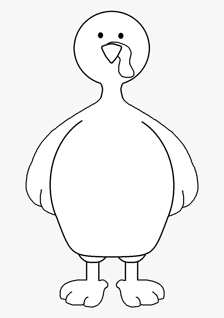 Turkey With No Feathers Clipart, Hd Png Download - Kindpng regarding Printable Turkey Body Without Feathers
