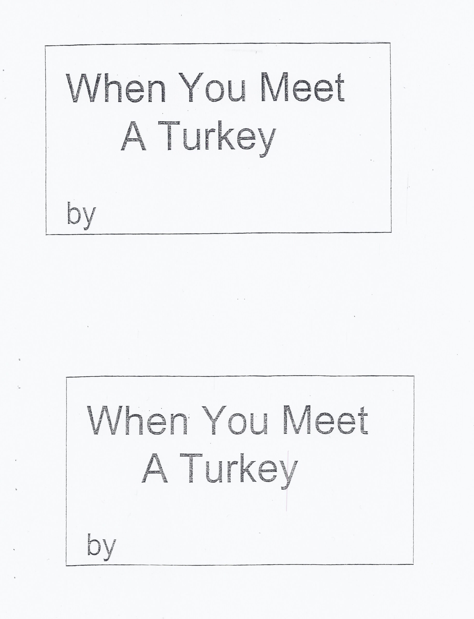 We Are Thankful! | Kindergarten Nana within Turkey Turkey What Do You See Printable Book